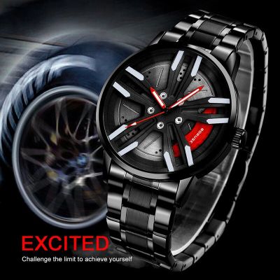 Fashion Sports Mens for F1 Ferrary Racing Quartz Watch Luminous Waterproof Hand Clock Luxury Male Non-mechanical Wristwatch