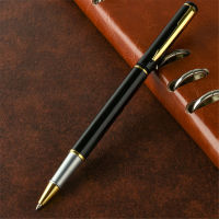 0.5mm Metal Color Business Signature Pen School Office Supply Black Ink Roller Ball 0.5mm for Kids Stationery Gift