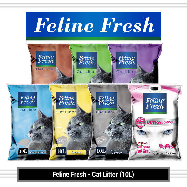 CHLOEFeline Fresh Clumping Cat Litter 10L Lazada PH