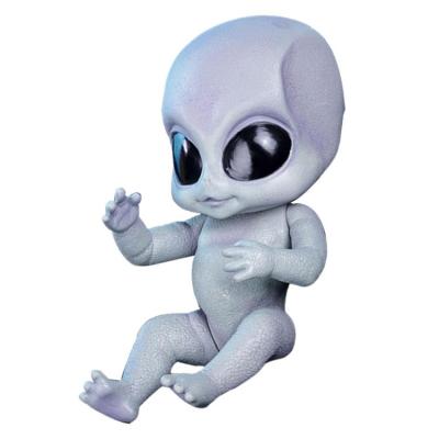 Reborn Alien Dolls 14-inch Cute Realistic Alien Baby Dolls Outer Space Alien Doll Toy Alien Baby Doll with Poseable Arms and Legs for Kids Birthday Gifts dependable