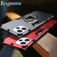 Jingsanc เคส12ชิ้นสำหรับ Xiaomi Redmi,เคสกันกระแทกพร้อมที่ยึด360รถหมุนดูดซับ PC แบบแข็ง + เคสหลังป้องกันกรอบซิลิโคนแบบนิ่ม