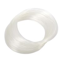 Fisherman Monofilament Fluorocarbon Fishing Leader Line 1.2mm Dimeter white Fishing Lines