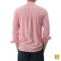 Charlie Hank Mandarin Collared Long Sleeve Shirt