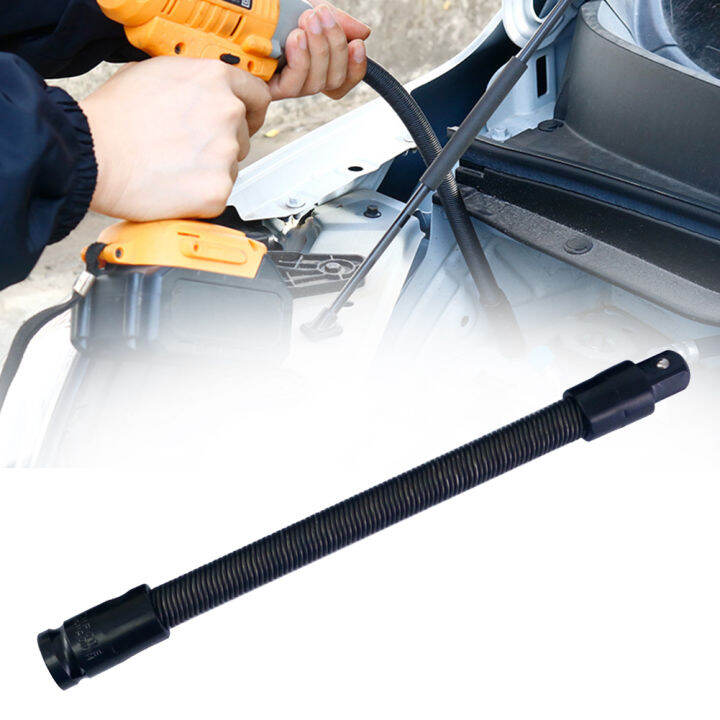 Flexible Shaft Extension Rod Bar 12.7mm Drive Extender Torque Socket Ratchet Wrench Flexible