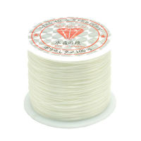 LIANGZHOU 50M strong stretch Elastic CORD สร้อยข้อมือเชือกสร้อยคอลูกปัด0.5มม.,