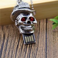 TEXT ME creative 32GB Crystal Skull USB Flash Drive 4GB 8GB 16GB precious stone pen drive give friend gift