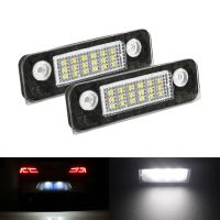 [YOMI Automotive Products] 2ชิ้นไฟป้ายทะเบียนรถ LED สำหรับฟอร์ดโฟกัส MK2 MK3เฟียสต้า MK6 Mondeo MK4 S Max MK1