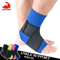 KoKossi 1Pcs Ankle Support Foot Compression Bandage Achille Tendon Sprain Protect Running Sport Fitness Ankle Brace Women Men