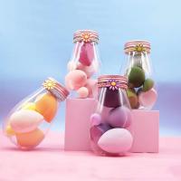 Little Daisy Fat Drifting Bottle Beauty Egg Mini Makeup Powder Puff Cosmetic Tools Soak In Water and Dont Eat Powder