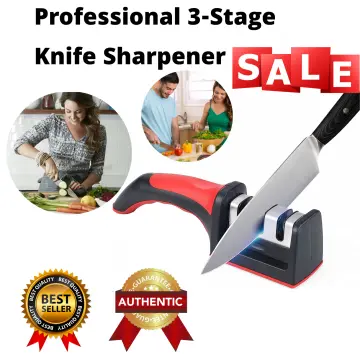 3 stage knife sharpener by Kitchellence.