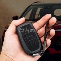 hgjmgkkk Tpu Leather Car Key Case Cover Shell for Toyota 86 Alphard VELLFIRE PREVIA RAV4 Hilux Fortuner Land Cruiser Innova Camry