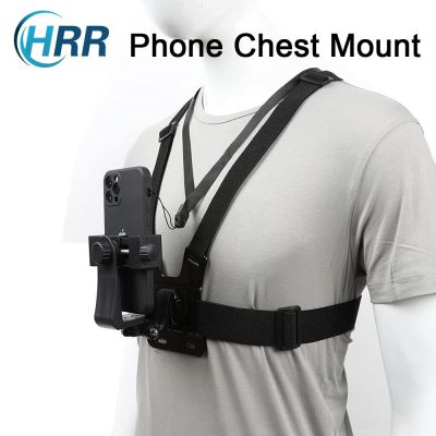 Adjustable Phone Clip Holder with Gopro Chest Belt/ Head Strap for iPhone Samsung Huawei xiaomi smartphone for Outdoor Sports