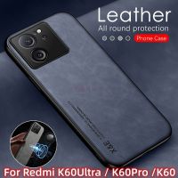 ที่ครอบสำหรับ Xiaomi หนัง13T Pro 13T 13Tpro เคส Xiaomi13TPro หนังสำหรับ Redmi K60อัลตร้าโปร RedmiK60Ultra K60Pro เรียบง่ายสุดหรูเคสโทรศัพท์ผิวแบบดูดอัตโนมัติปกป้องกล้องเคลือบพีซีเคสแข็งกันกระแทกฝาครอบด้านหลัง