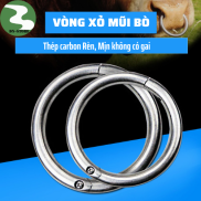 VÒNG XỎ MŨI BÒ - Thép Ko gỉ 7,5cm