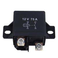 12 Volt Relay High Power Forklift 75A 12 Volt Continuous Duty Relay Multipurpose Waterproof Automotive Relay Box for Starters Engines Improve Vehicle Functions lovable