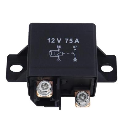 12 Volt Relay High Power Forklift 75A 12 Volt Continuous Duty Relay Multipurpose Waterproof Automotive Relay Box for Starters Engines Improve Vehicle Functions lovable