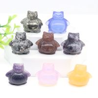 1.2 Cute Carbitus Statue Natural Stone Mineral Healing Crystal Agate Quartz Wiccan Reiki Energy Gemstone Home Jewelry Decoratio