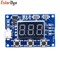 Micro USB DC 2CH ปรับ PWM เครื่องกำเนิดสัญญาณ Duty Cycle Pulse โมดูลความถี่ดิจิตอลจอแสดงผล LED หลอด DC 5V 12V 24V DIY