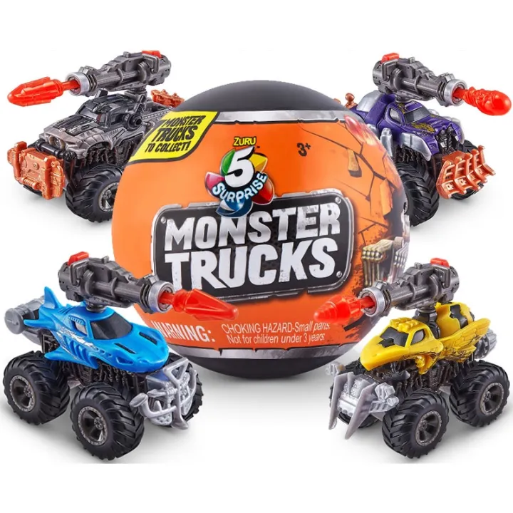 monster truck surprise toy