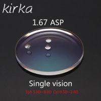 Kirka 1.67 Thin Index Prescription Lenses Aspheric Glasses Lenses for Myopia Eyeglasses Lens CYL 0.5-2.0D