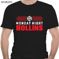 Monday Night Rollins Tshirt Wrestling Seth T Shirt Style Men T Shirts Tee Cotton Tshirt