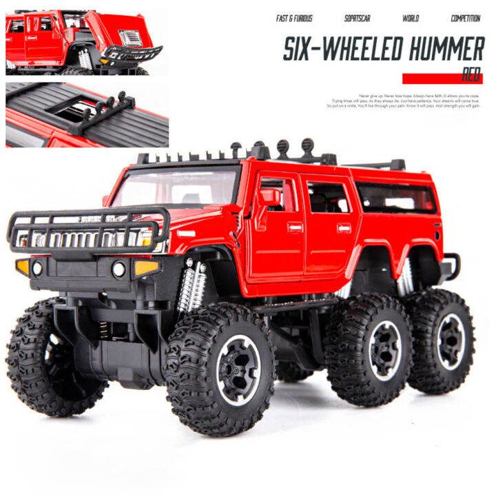 132-hummer-off-road-vehicle-model-alloy-diecast-suv-toy-models-with-7-doors-opend-rubber-tire-metal-car-for-childrens-toys