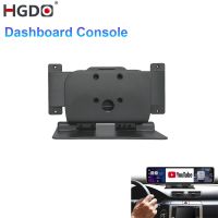 HGDO แผงควบคุมรถคอนโซลกระจกมองหลังที่วางกล้องรถ DVR Dash Cam สากลเมารถกล้องยืนยึดศูนย์แผง