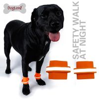 [COD] Factory direct sales pet dog ​​fluorescent foot reflective breathable soft ultra-glamorous safety ​​wrist guard