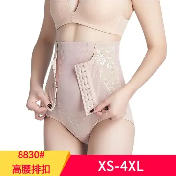 Cross-border Elastic Mesh Body Sculpting Pants High Waist