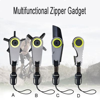 【CW】 Multifunctional zipper gadget Slider Metal Removal Repair Outdoor Camping Hiking