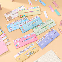 Kawaii การ์ตูน Sticky Notes นั่งแถวสัตว์บุ๊คมาร์ค N ครั้ง Sticky Index Note Memo สติกเกอร์โรงเรียนสำนักงานเครื่องเขียนโรงเรียน-Yrrey