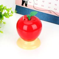 Toothpick Holder Fruit Apple Shape Press Type Plastic Creative Home Decoration Toothpick Box Automatic