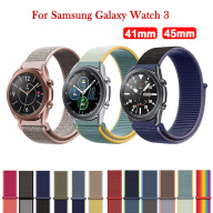 Dây Đồng Hồ Nylon 50 Màu Cho Samsung Galaxy Watch 3 41Mm 45Mm Vòng Tay Thể thumbnail