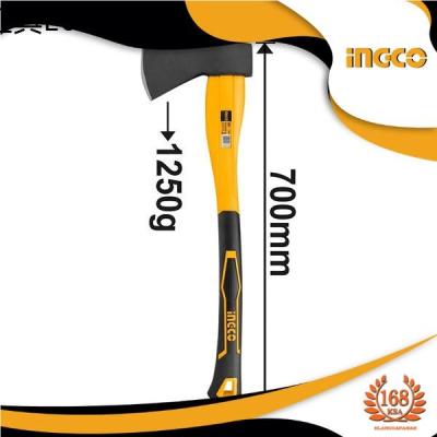 ♧ขวานด้ามไฟเบอร์ เหล็กอย่างดี INGCO ขนาด 600 g. รุ่น HAX0206008  1250 g. รุ่น HAX02012508✻