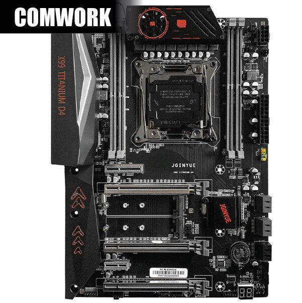 เมนบอร์ด JGINYUE X99 TITANIUM D4 ATX LGA 2011-3 WORKSTATION SERVER ...