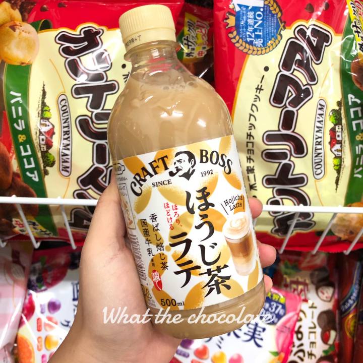 craft-boss-hojicha-latte-โฮจิฉะญี่ปุ่น-ชาพร้อมดื่ม