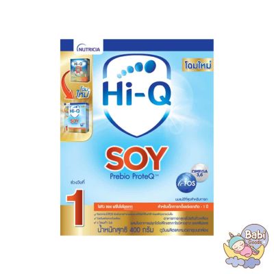 Hi-Q Soy prebio ProteQ  สูตร 1 400g.