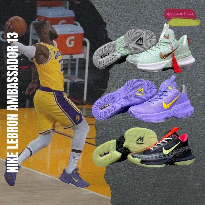 Japan Sneakers Basketball shoes Casual shoes Running shoes Best for Playing  UA Quality LeBron Ambassador 13 Men's Shoes for Basketball Running and  Volleyball | Lazada PH