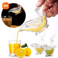 XIAOMI Lemon Squeezer Acrylic Lemon Juicer Clear Mini Manual Juicer Lemon Clip Fruit Orange Press Squeeze Kitchen Gadgets Tools