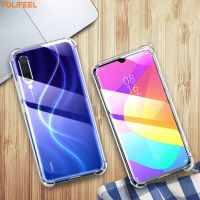 Shockproof Airbag Case For Xiaomi Mi 9 Lite Mi9 SE Mi 9T Pro Soft Silicone Transparent Phone Back Cover For Xiaomi Mi 9 Mi9 Pro