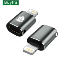 PD20W ชาร์จเร็วอะแดปเตอร์ Type-C USB สำหรับ11 Ipad USB C ตัวเมียเพื่อสายเชื่อมต่อข้อมูลข้อมูลอะแดปเตอร์แปลงเพศชายไลท์นิ่ง