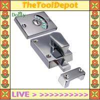 TheToolDepot Dolity สแตนเลสโถส้วมห้องน้ำกลอนประตูเพื่อความเป็นส่วนตัวสำหรับตัวล็อคและสกรู