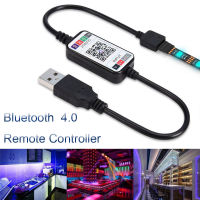 Hot Mini Wireless 5-24V Smart Phone Control USB Cable Bluetooth 4.0 RGB LED Strip Light Controller