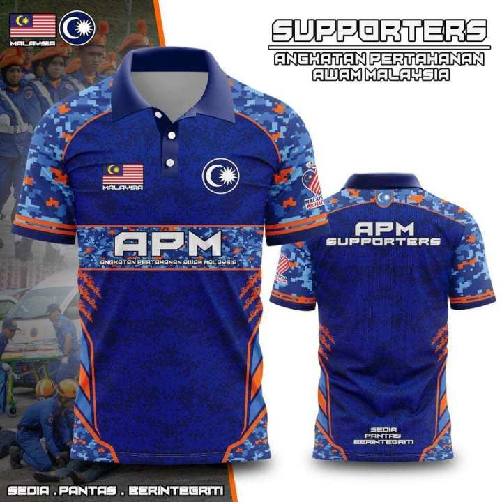 Malaysian customs APM frontliner merdeka high quality polo shirt080 ...