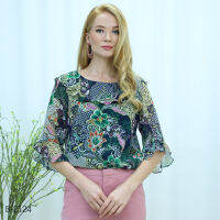 MIKIKO Blouse MI-B2124 แขนยาว IGPU21-11