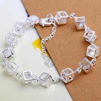 BeeStyle เครื่องประดับ กำไลข้อมือ กำไลเงิน 925 ลายสวย Cubic Jewelry Bracelet Fine Fashion Top Quality No. 1442