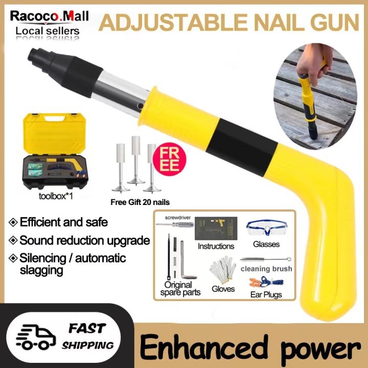 Mini nail gun ceiling artifact Heavy Duty Chisel Gun Concrete Tufting ...