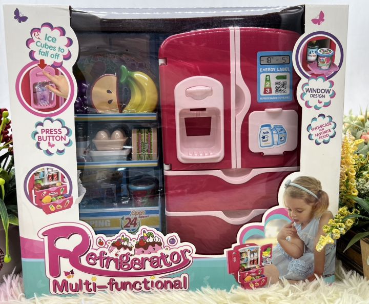 ของเล่นเด็ก-ตู้เย็นเด็กเล่น-ของเล่นตู้เย็น-ตู้เย็น-refrigerator-ตู้เย็นเด็กเล่นอัตโนมัติ-ของเล่นเสริมพัฒนาการ-ของขวัญ-five-star