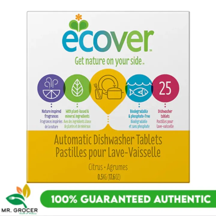 Ecover Automatic Dishwasher Tablets 0.5kg Lazada PH