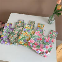 Floral Bag Photo Bag Coin Purse Handbag Printing Bag Fresh Bag Coin Purse Bag Wrist Bag Walking Bag Tack Bag